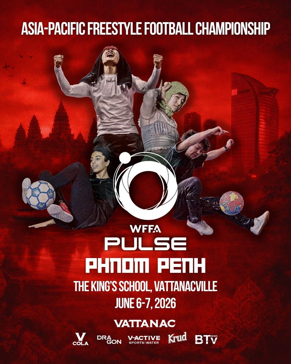 【活動報告】WFFA Pulse Phnom Penh 2026⚽（予選編）